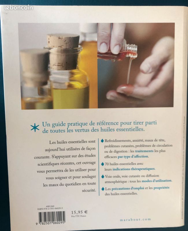 Livre " Le Guide Marabout des Huiles Essentielles" Fabienne Millet (image 2)