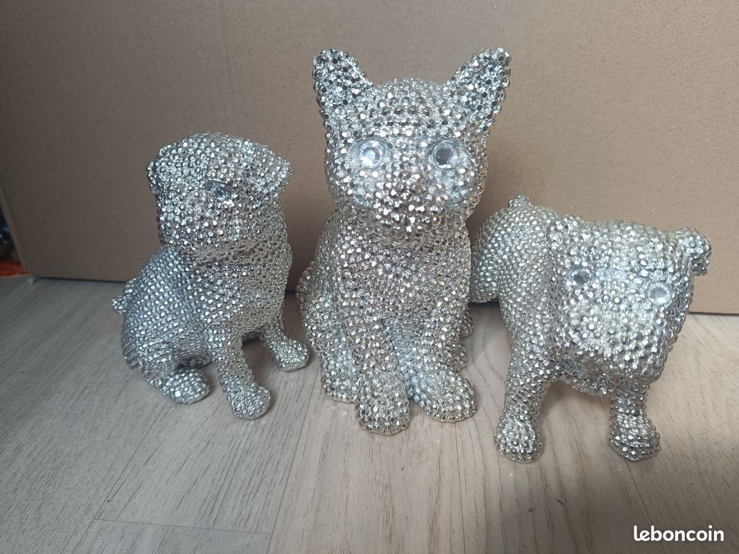 Déco strass chiens et chat (image 1)
