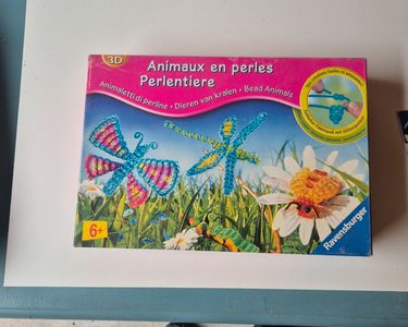 Perles à repasser - SES CREATIVE - Animaux du monde - Beedz - Kit créatif enfant - Activité éducative géographie - Age : 5 Perles à repasser - SES CREATIVE - Animaux du monde - Beedz - Kit créatif enfant - Activité éducative géographie - Age : 5