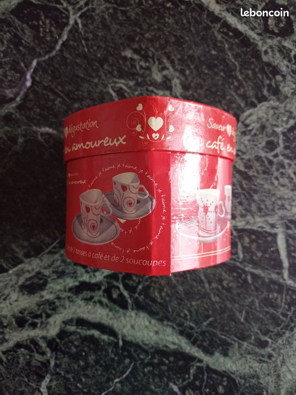 Coffret de 2 tasses à café en amoureux (image 5)