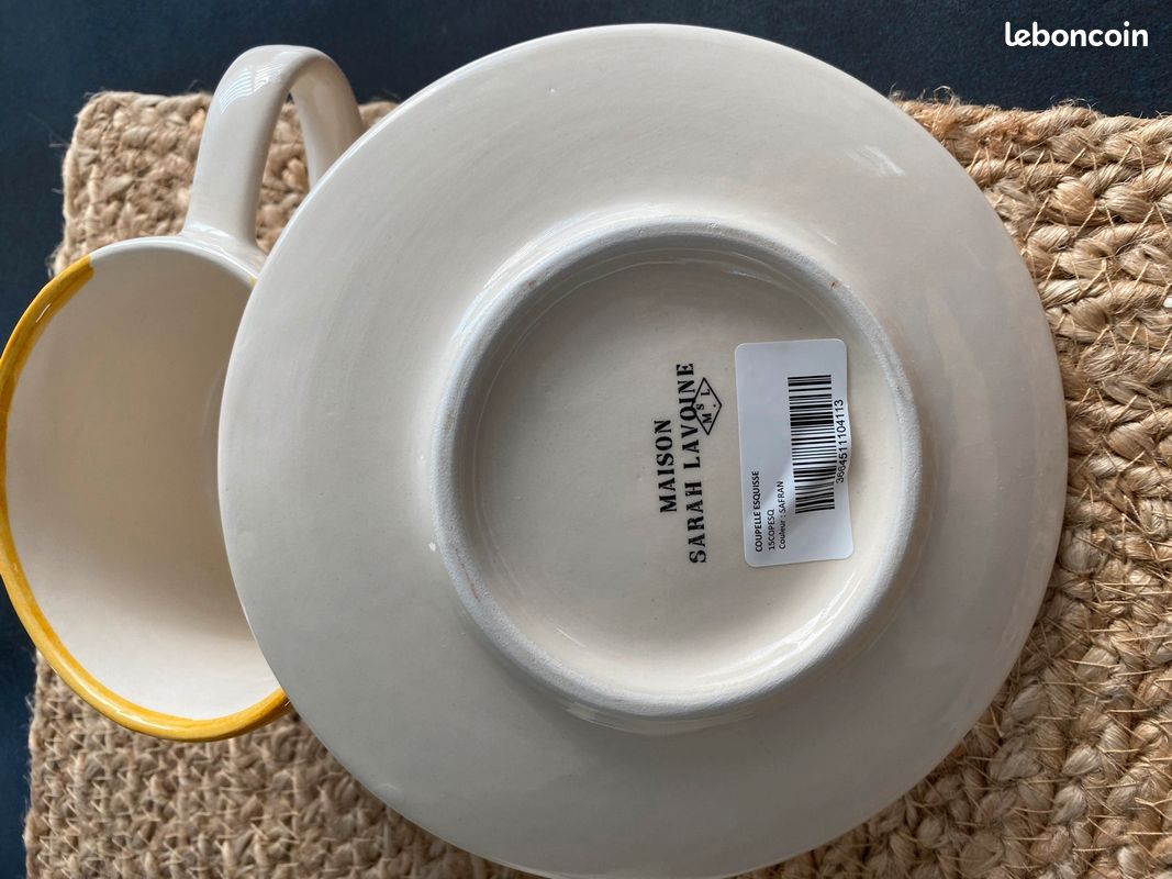 Tasses et sous-tasses Maison Lavoine (image 4)