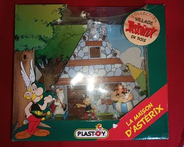 PLASTOY 60850 - La Maison D'Obélix + 2 figurines Oblelix et Asterix EUR 42,00 - DE