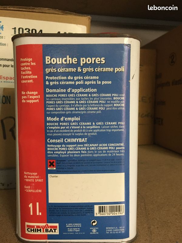 Bouche pores carrelage grès cérame/grès cérame poli (image 3)