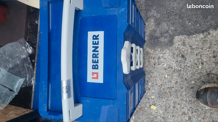 Boîte à Outils BERNER Easy – 445 Mm – Plastique – Avec Poignée