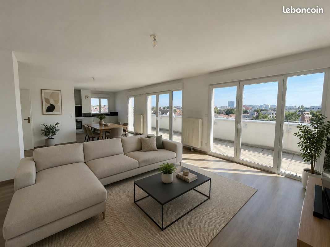 Appartement 5 pièces 124 m² · à La Madeleine · 124 m² · 2 230 €