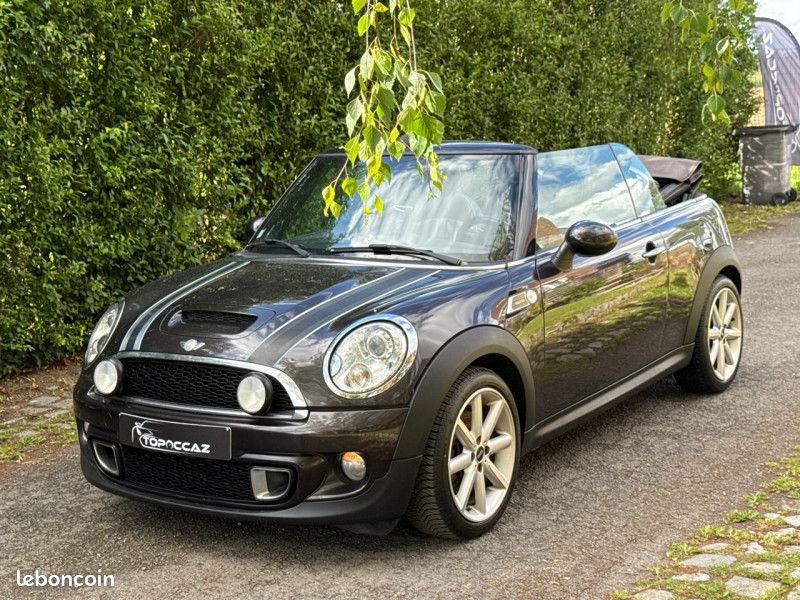 Mini MINI COOPER S CABRIOLET 184CH MONTE CARLO * 2012 * CUIR * GPS * SIEGE CHAUFF (image 7)
