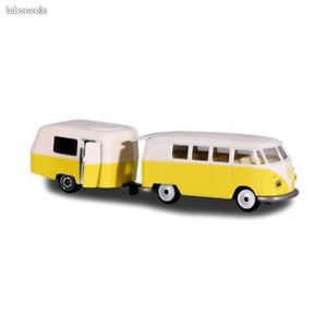 Majorette Eriba Puck Caravan & Volkswagen Transporter T1 1/64 (image 2)
