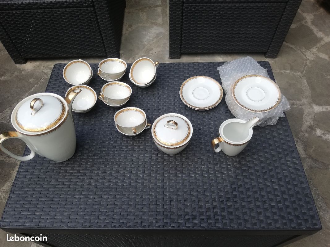 Service à thé ou café porcelaine de luxe (image 2)