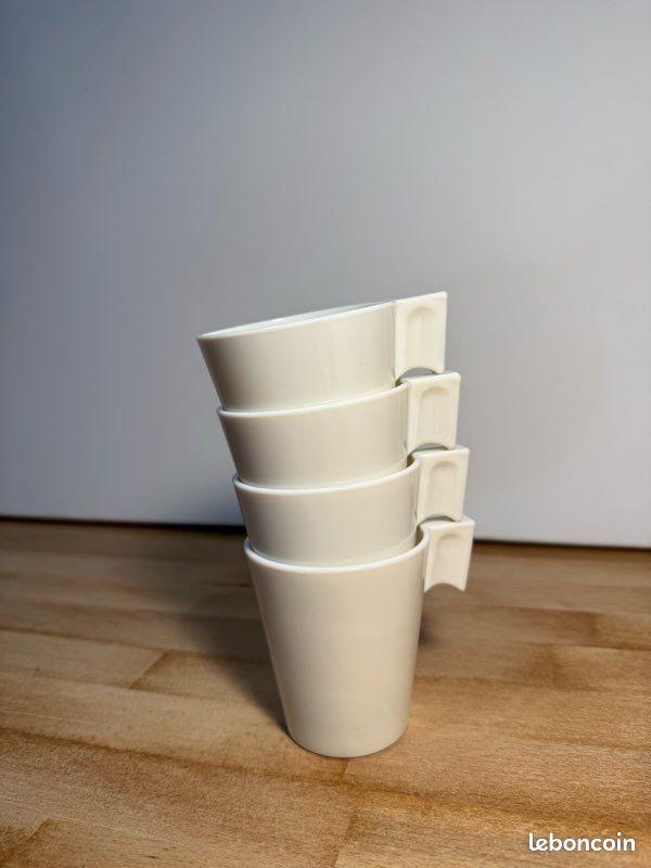 Tasses à café blanche ARC France (image 6)