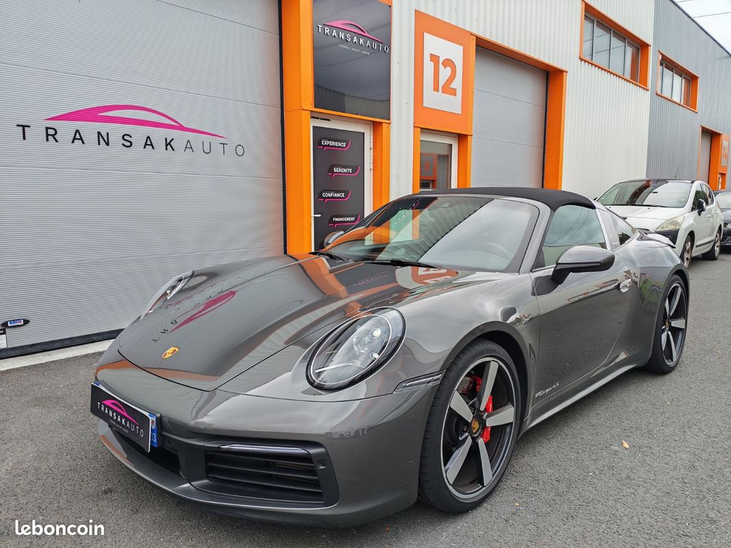 Porte Carte Grise Porsche 911 - Noir, Simili Cuir, Compact, Neuf Avec étiquettes