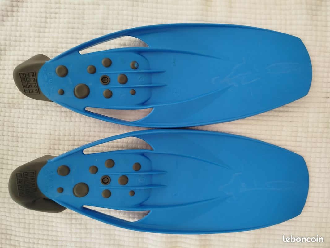 Set Masque Palmes Tuba Enfant Tribord - Taille 28/30 - Neuf