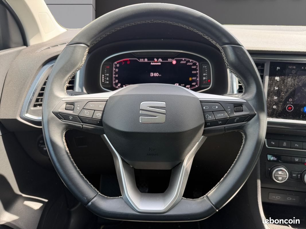 SEAT ATECA URBAN ADVANCED 110Ch Caméra de recul Hayon électrique CarPlay Garantie 12 mois (image 11)