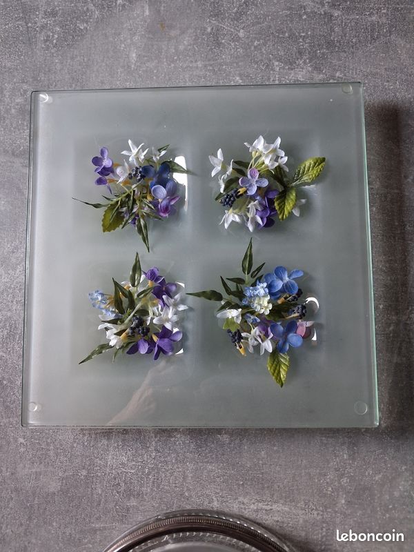 Dessous de plat en verre dépoli (image 1)