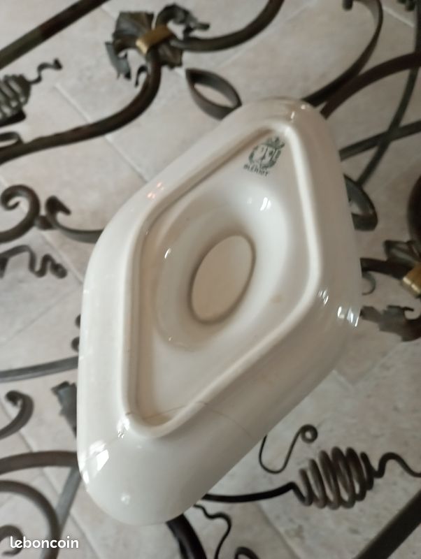 Saucier ancien en faience (image 3)