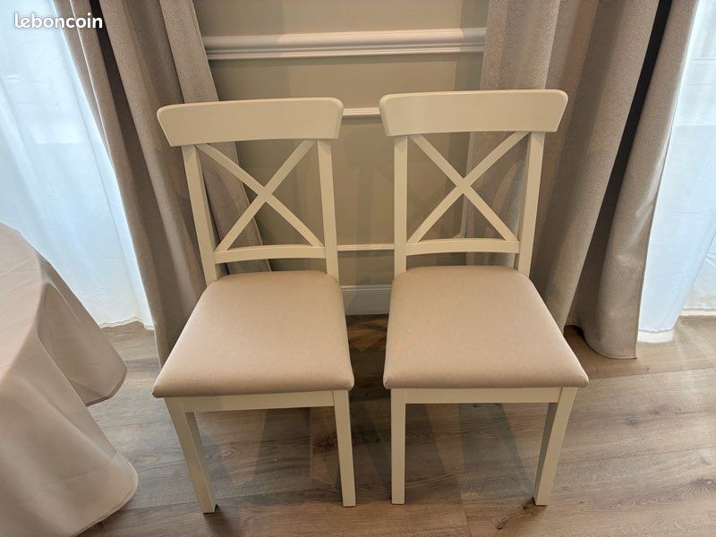 Lot de 4 Chaises ROSENTORP IKEA (image 2)