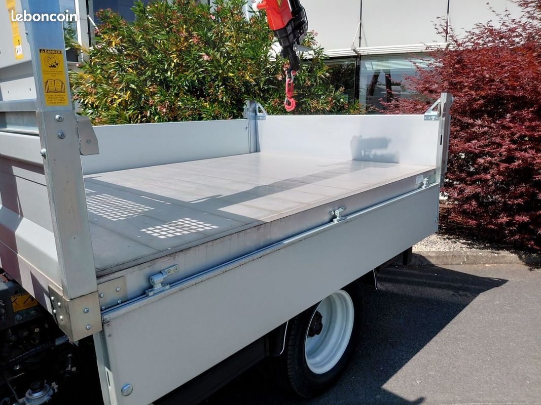 Isuzu ISUZU M27 E 3L 150 CV GRUE FASSI + BENNE ALU (image 9)