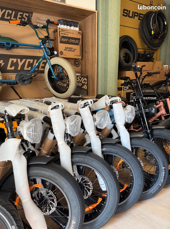 Cavet air A-Spadz fat bike vélo électrique style super 73 zx / Elwing / Ruff Cycles / super73 (image 5)