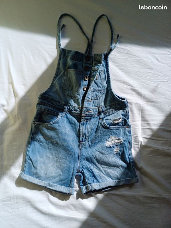 Salopette Jean short (image 3)