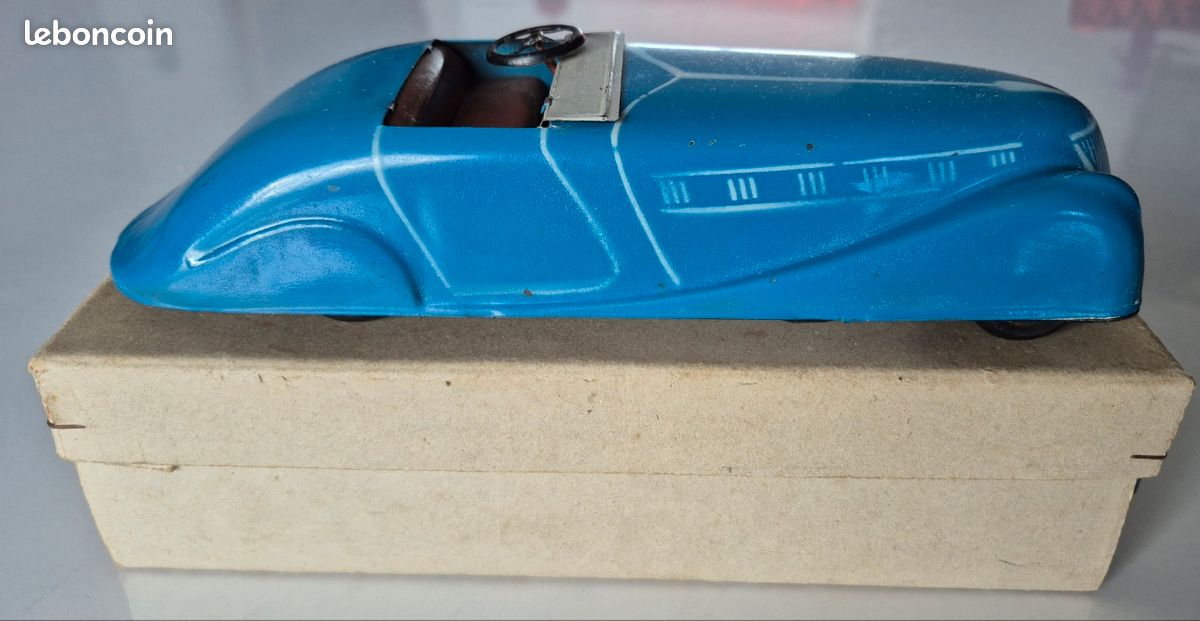 Rare ancien jouet tole CIJ 1934 Renault vivasport auto - Collection