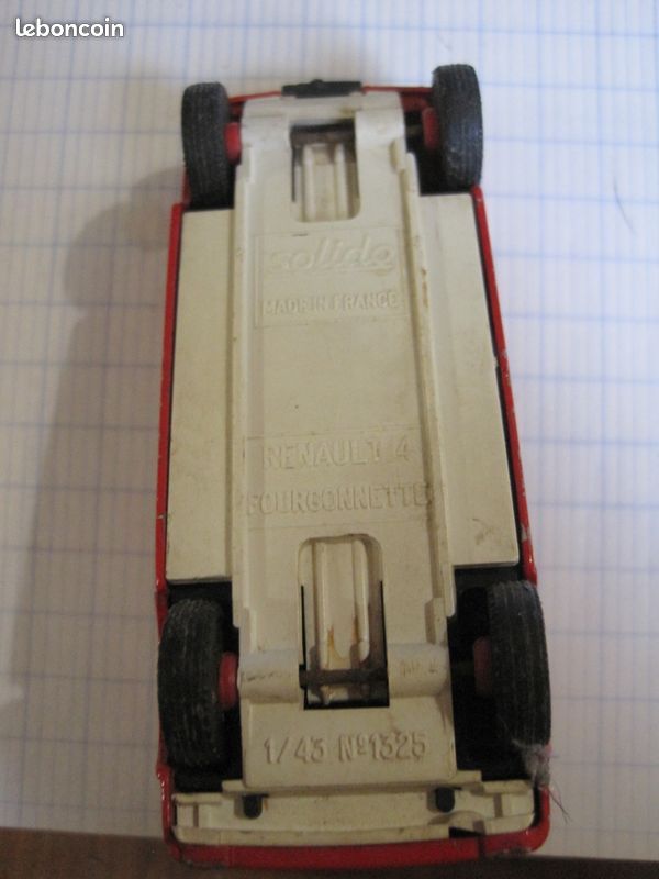 Solido Renault 4 Fourgonnette 1983