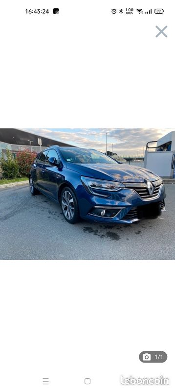 🚗 renault mégane iv estate intens 1.6 dci 165 edc – bleu nuit – très bien optionnée (image 3)