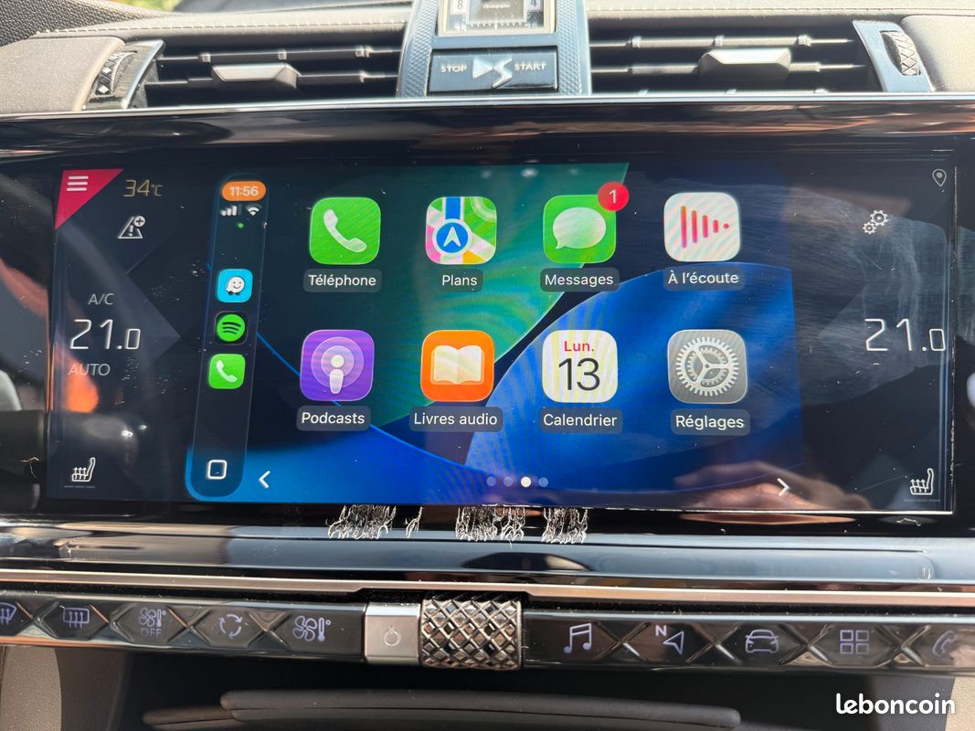 Ds ds 7 crossback 1.6 puretech 225ch opera - entretien complet ds - full options (image 9)