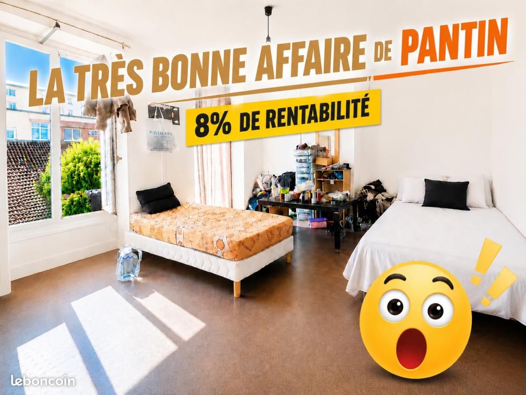 Appartement 1 pièce 25 m² · à Pantin · 25 m² · 124 900 €