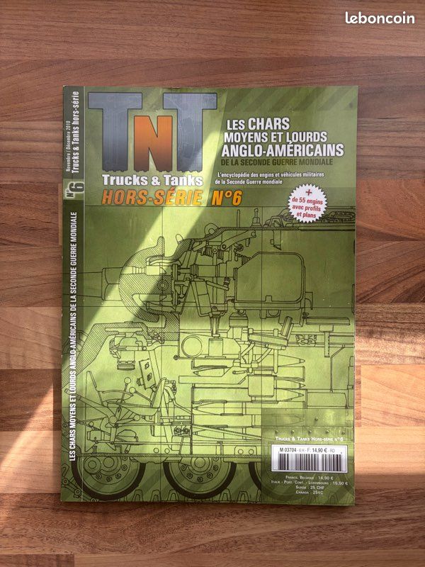 TNT Trucks & Tanks Hors-Série n°6 - Chars anglo-américains WW2 - TBE (image 1)