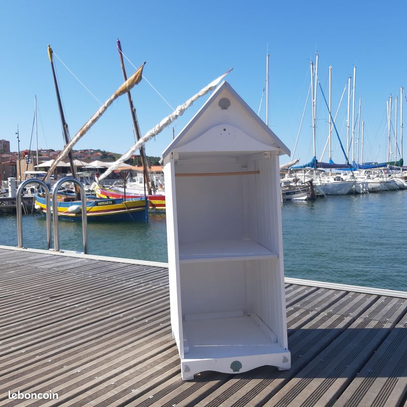 Petit meuble cabine de plage très decoratif (image 4)
