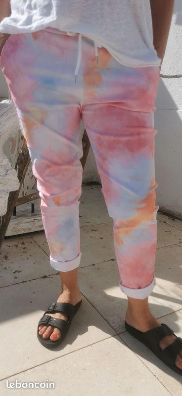 Pantalon élastane (CHANTAL B) valeur 49 (image 1)