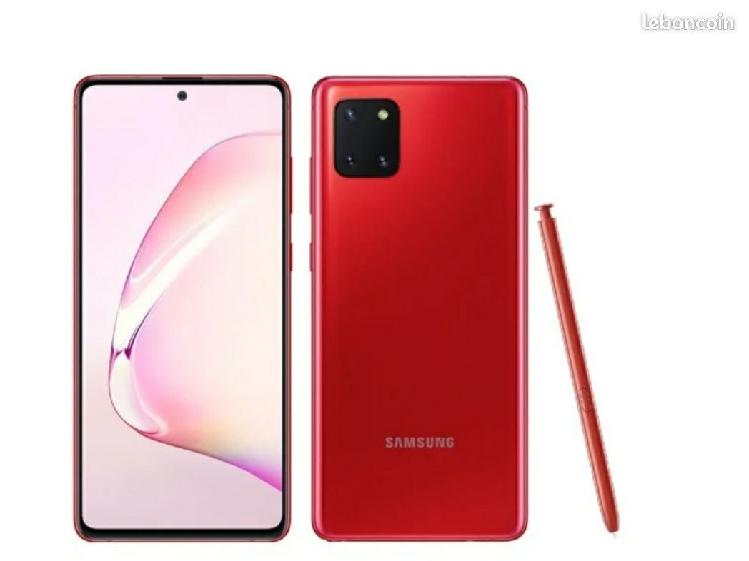 Samsung note 10 lite rouge (image 1)