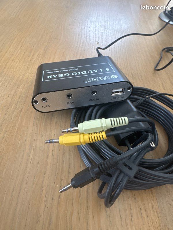 Ensemble audio 5.1 DELL MMS5650 avec convertisseur digital et optique (image 3)
