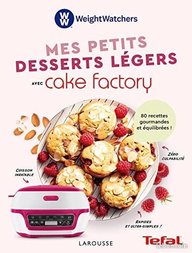 Livre mes petits desserts légers cake Factory (image 1)