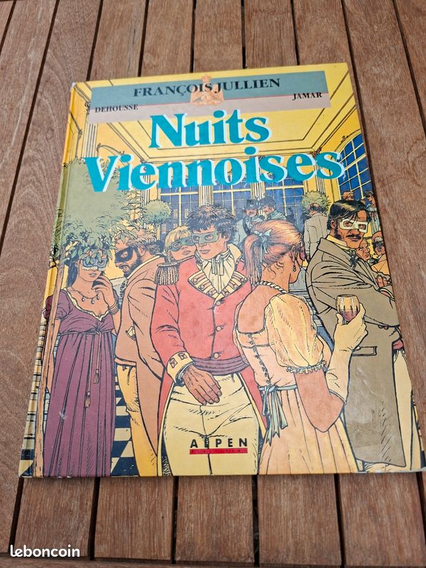 BD NUITS VIENNOISES Première édition 1991 (image 1)