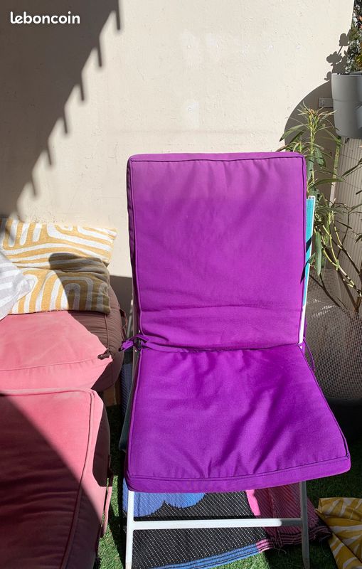 Lot De 6 Coussins De Chaise Baie (38 X 38 X 8 Cm) U2013 Coussin D