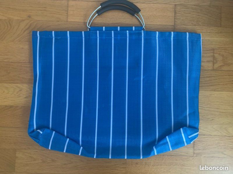 Cabas sac bleu Accessoires Bagagerie