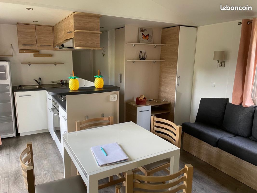 Mobile-home 6/8 pers, 2 salle de bains (image 6)
