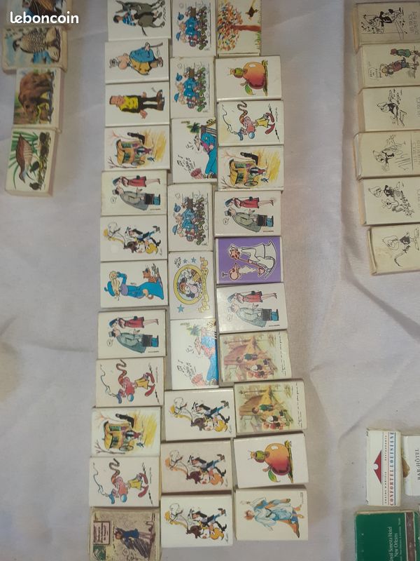 Coffret 10 boîtes d'allumettes neuves - Football Coupe du Monde 1982 - Collection