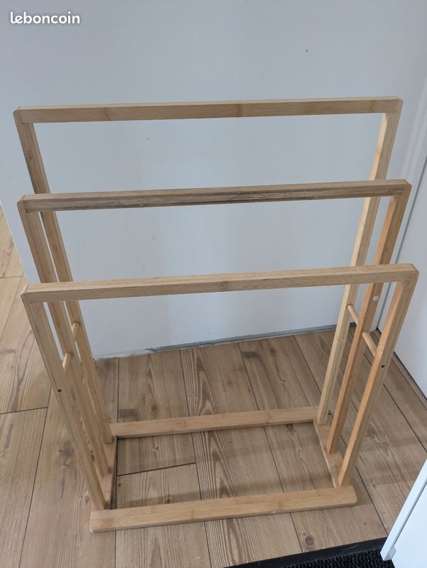 Porte serviettes en bambou (image 2)