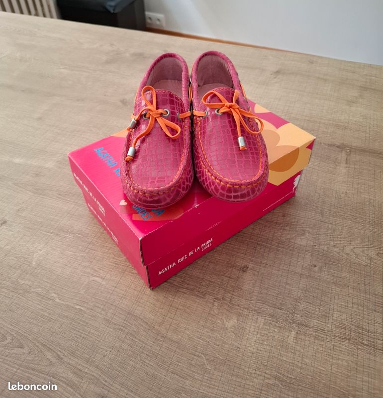 Mocassins roses taille 32 Agatha Ruiz de la Prada (image 2)
