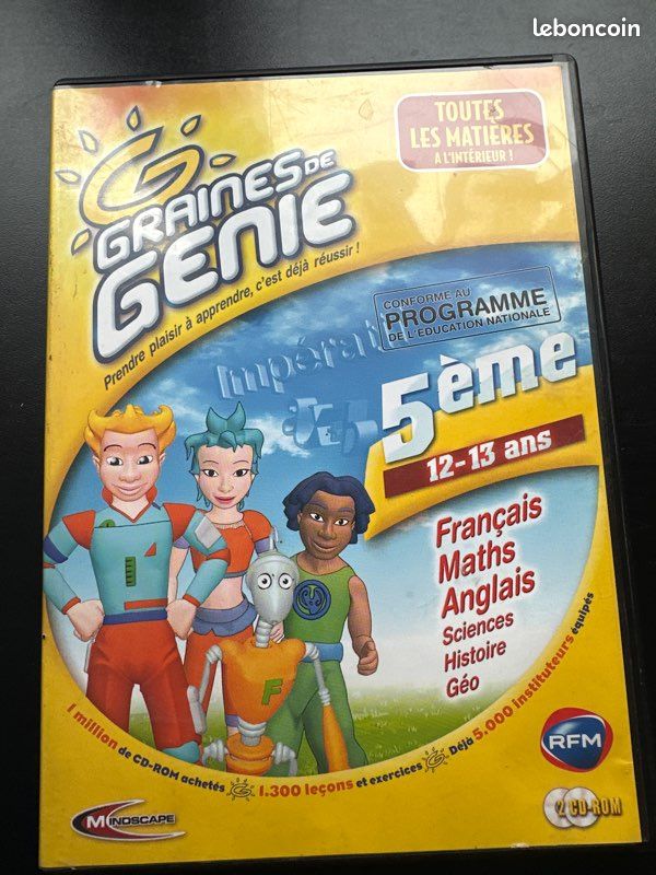 Graines de Génie jeu éducatif (image 1)
