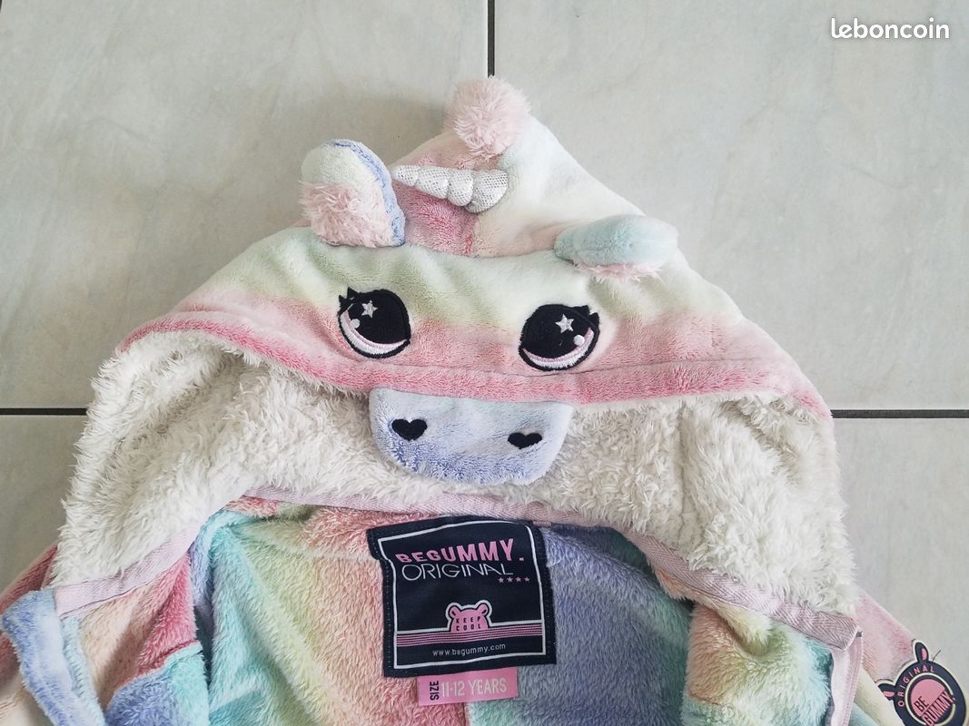 Licorne Peluche Begummy Pyjama Licorne Begummy Original Vêtements