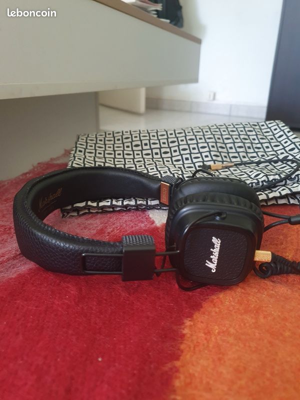 Casque Marshall Filaire Major II (image 1)
