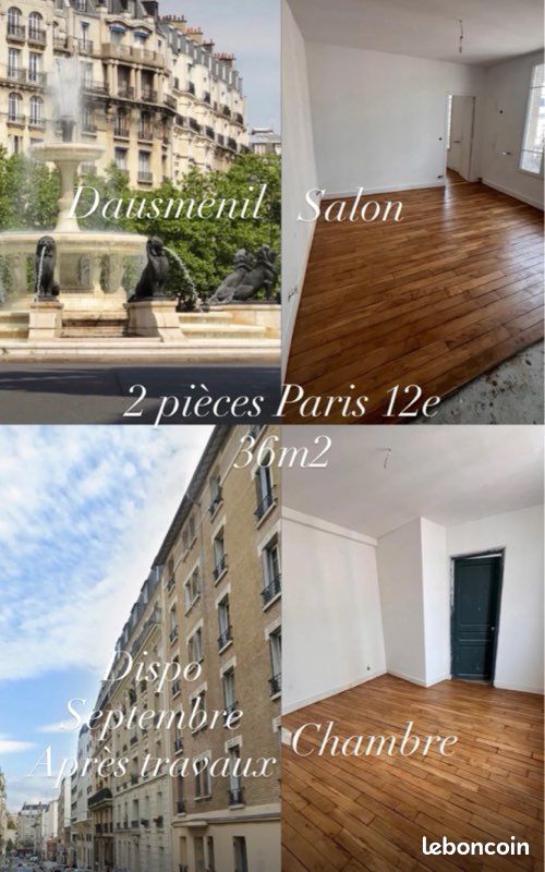 Appartement 2 pièces 36 m² · à Paris · 36 m² · 399 000 €