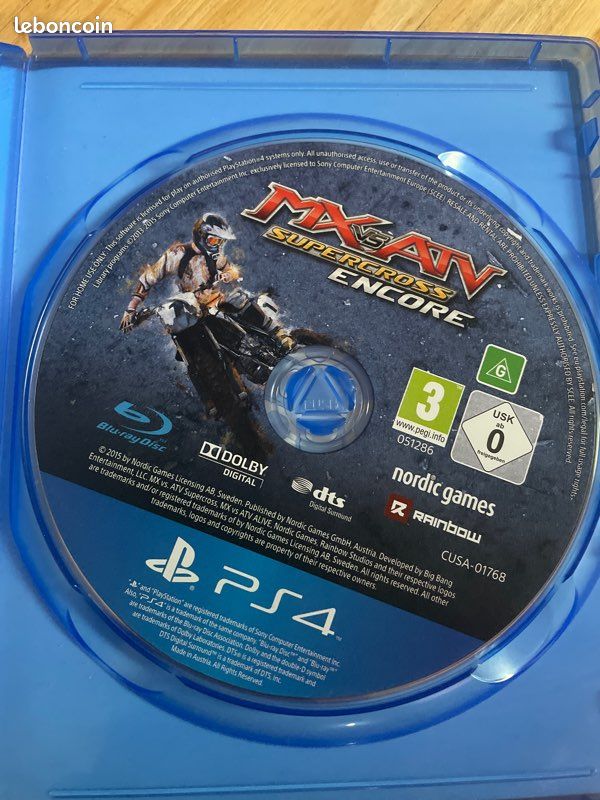 Jeu ps4 mx atv super cross encore (image 2)