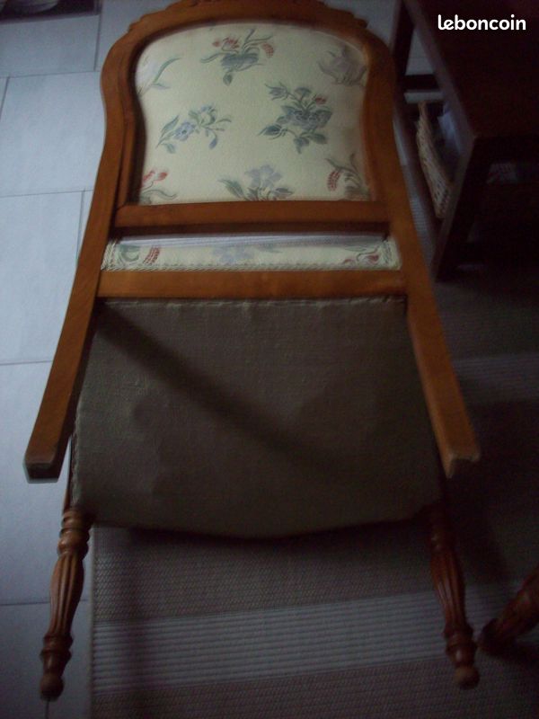 Paire FAUTEUILS Napoléon III (image 6)