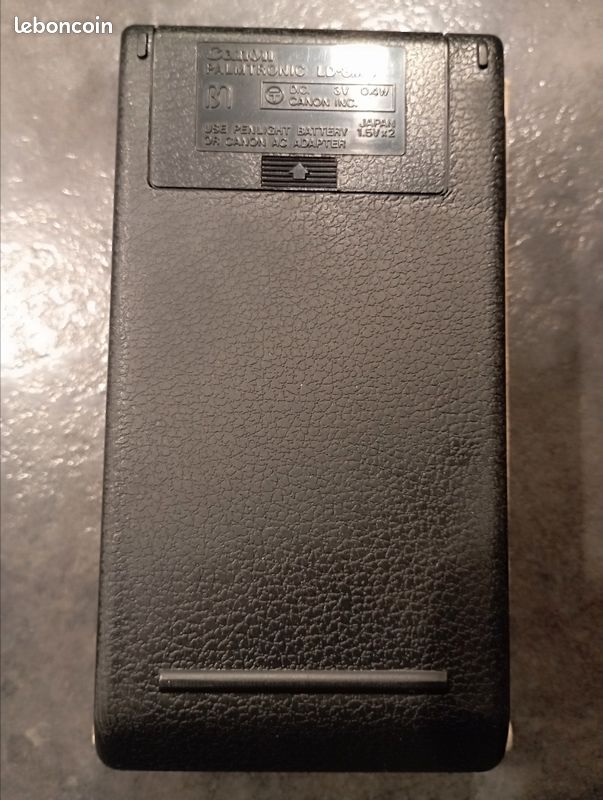 Calculatrice Vintage Canon Palmtronic 8M – Fonctionnelle, Bon état