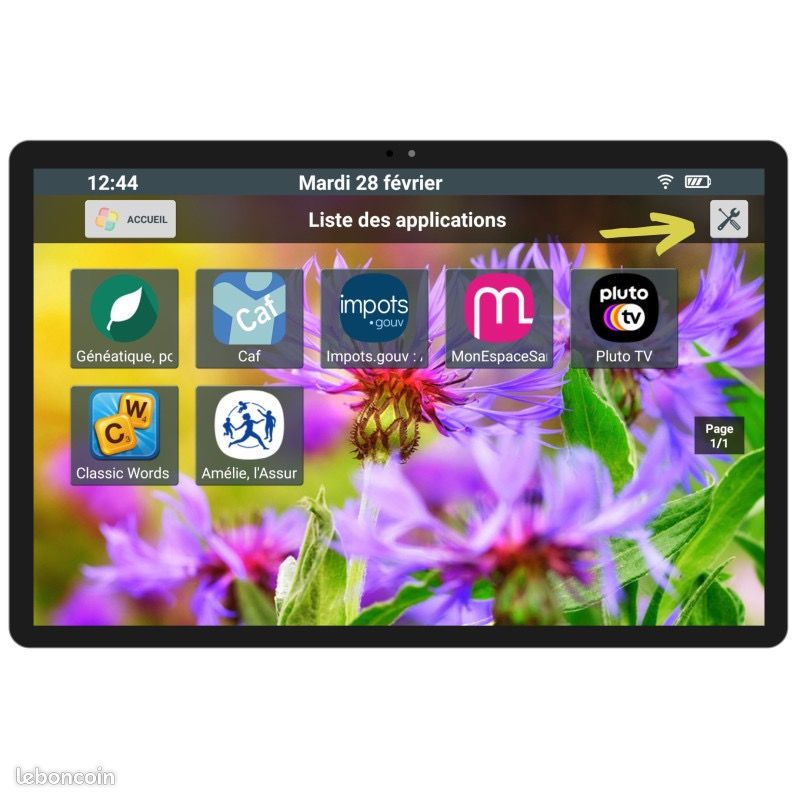 TABLETTE FACILOTAB TAB 60 CLASSIC - WIFI - 128 GO NEUVE SCELLE et SOUS EMBALLAGE I (image 4)