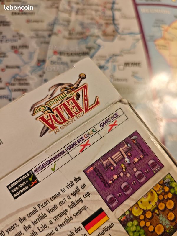 Zelda The Minish Cap boite vide et notices (image 17)