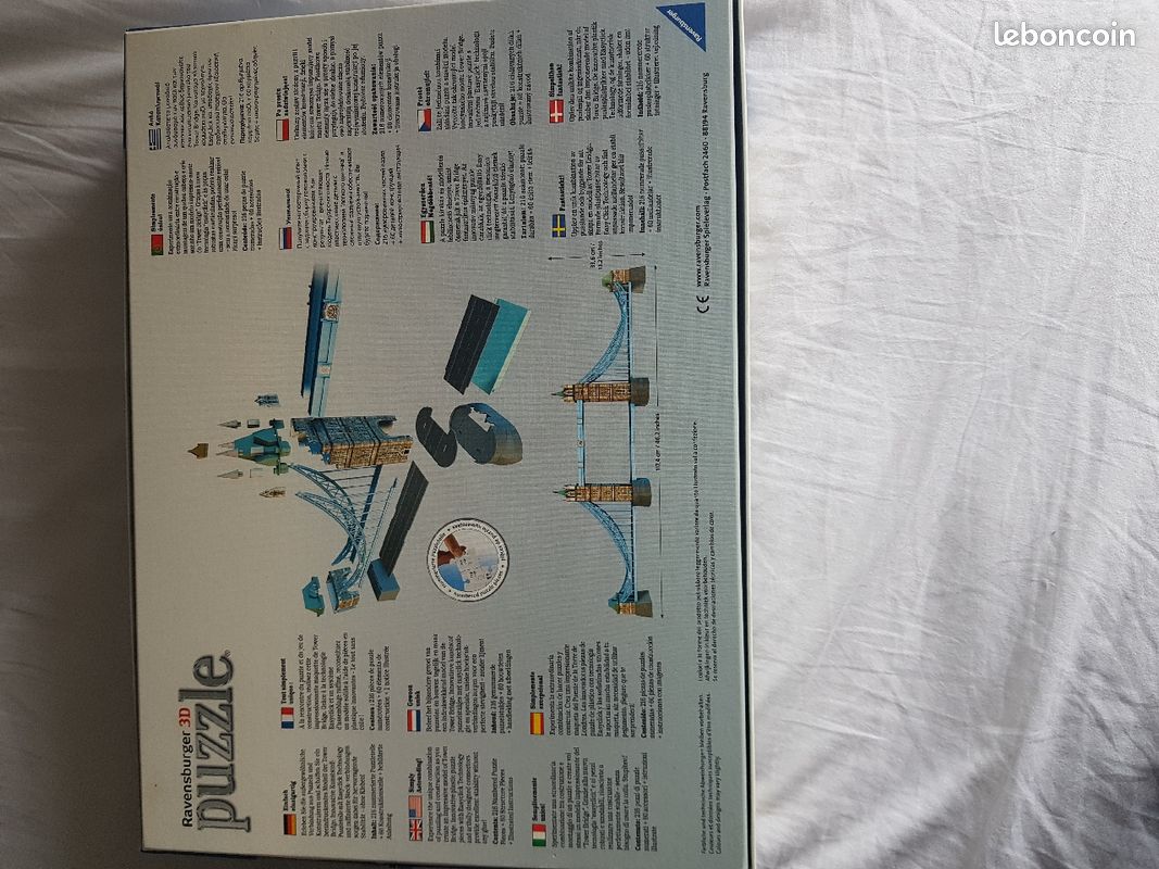 Puzzle 3d tower bridge (image 2)